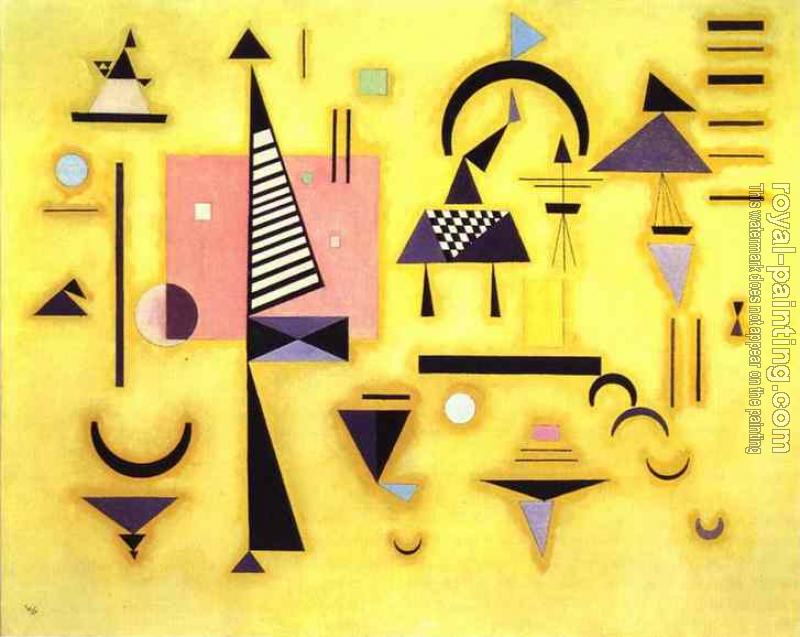 Wassily Kandinsky : Decisive Pink